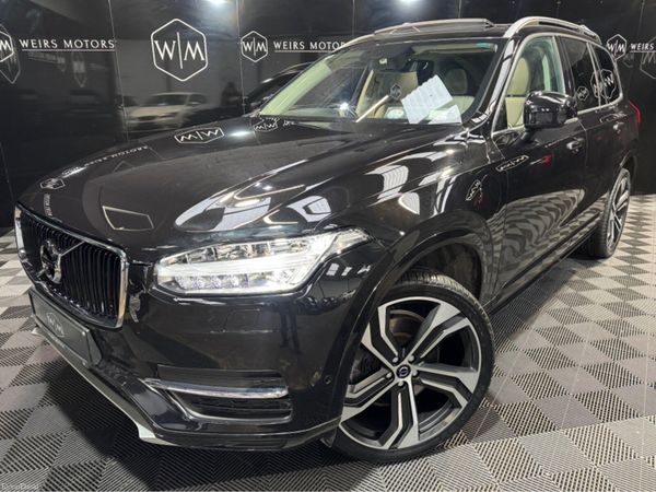 Volvo XC90 MPV, Petrol Plug-in Hybrid, 2019, Black