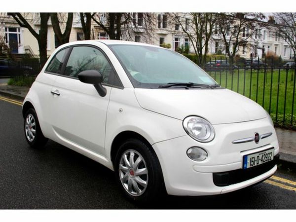 Fiat 500 Hatchback, Petrol, 2015, White