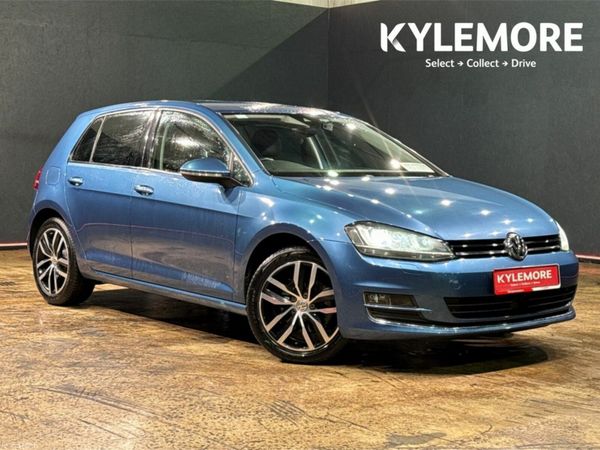 Volkswagen Golf Hatchback, Petrol, 2017, Blue