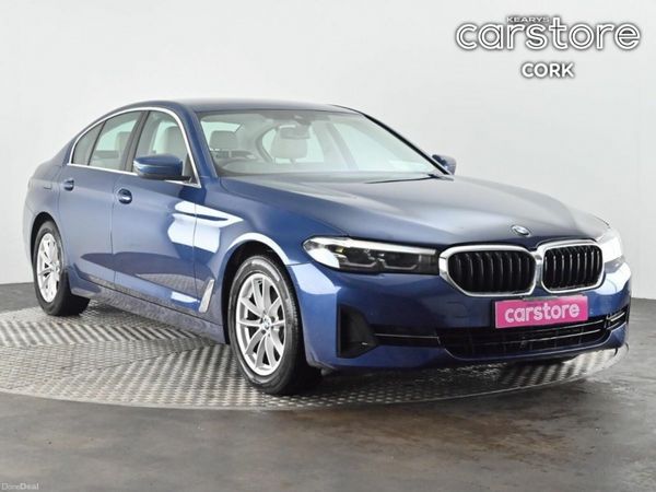 BMW 5-Series Saloon, Diesel, 2021, Blue