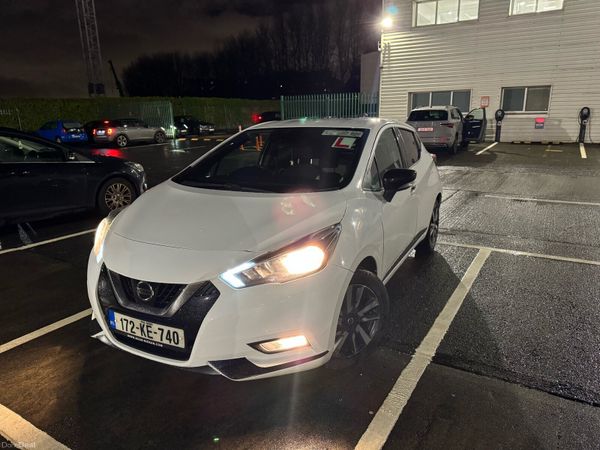 Nissan Micra Hatchback, Petrol, 2017, White