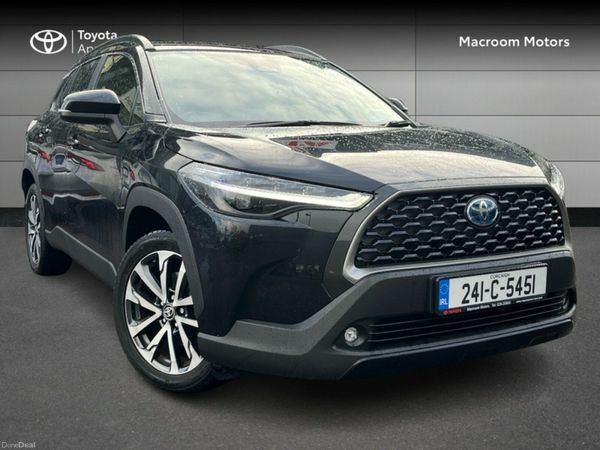 Toyota Corolla Cross SUV, Petrol Hybrid, 2024, Black