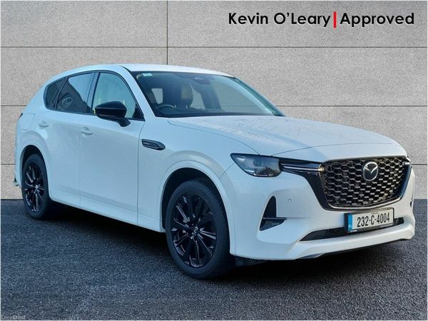 Mazda CX-60 SUV, Petrol Plug-in Hybrid, 2023, White