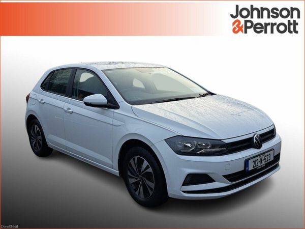 Volkswagen Polo Hatchback, Petrol, 2021, White