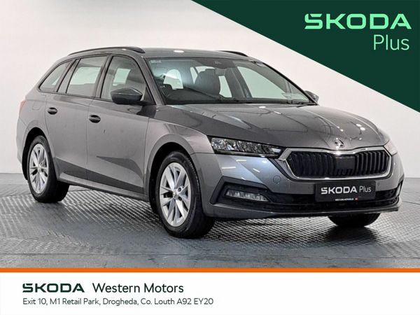 Skoda Octavia Estate, Petrol, 2023, Grey