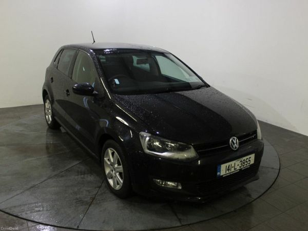 Volkswagen Polo Hatchback, Petrol, 2014, Black