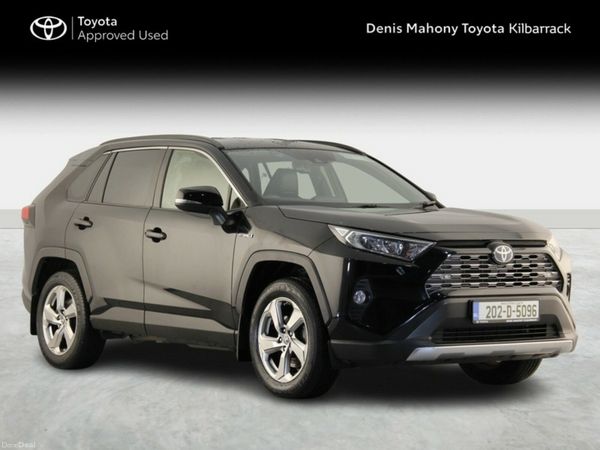 Toyota RAV4 SUV, Petrol Hybrid, 2020, Black