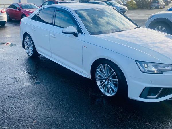 Audi A4 Saloon, Diesel, 2019, White