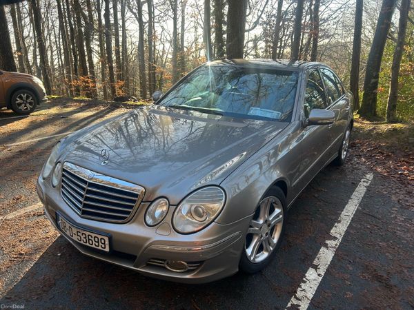 Mercedes-Benz E-Class Saloon, Petrol, 2008, Silver