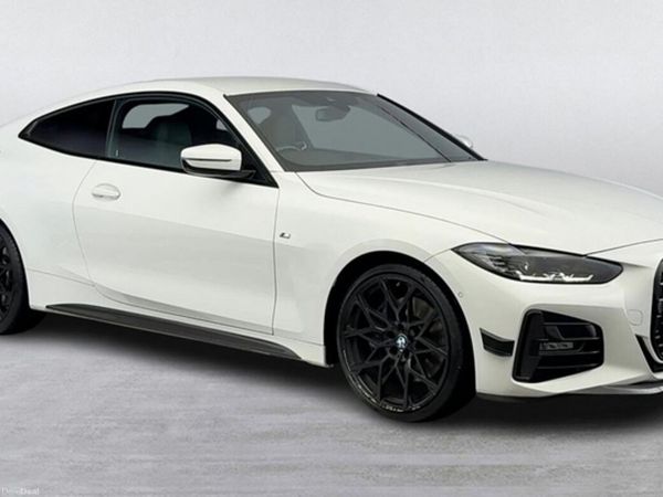 BMW 4-Series Coupe, Diesel, 2021, White