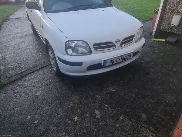 Nissan Micra Hatchback, Petrol, 1998, White
