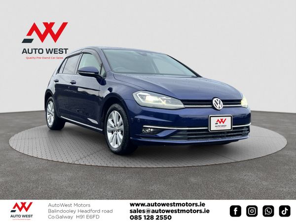 Volkswagen Golf Hatchback, Petrol, 2017, Blue