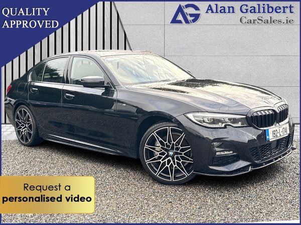 BMW 3-Series Saloon, Petrol Plug-in Hybrid, 2019, Black