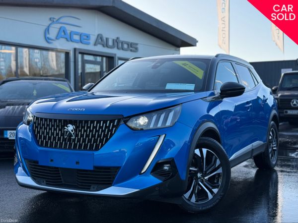 Peugeot 2008 SUV, Petrol, 2020, Blue