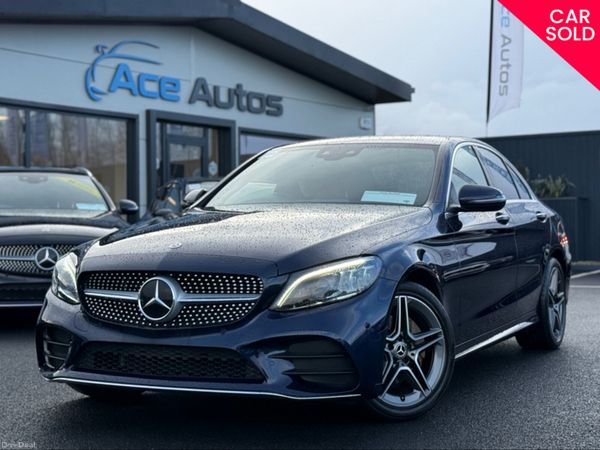 Mercedes-Benz C-Class Saloon, Diesel, 2019, Blue