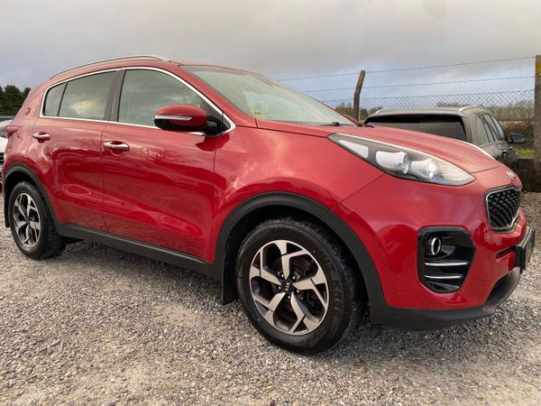 Kia Sportage SUV, Diesel, 2018, Red