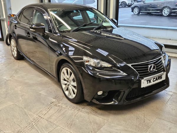 Lexus IS Saloon, Petrol Hybrid, 2015, Black