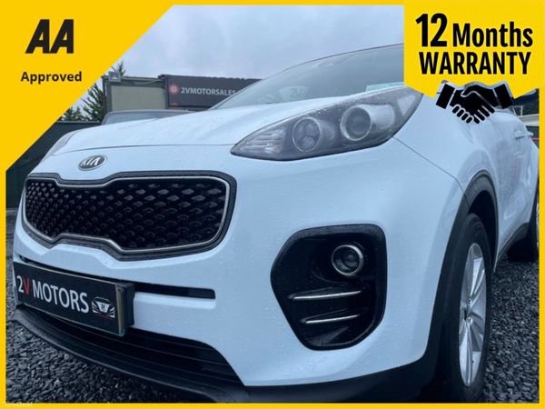 Kia Sportage SUV, Diesel, 2016, White