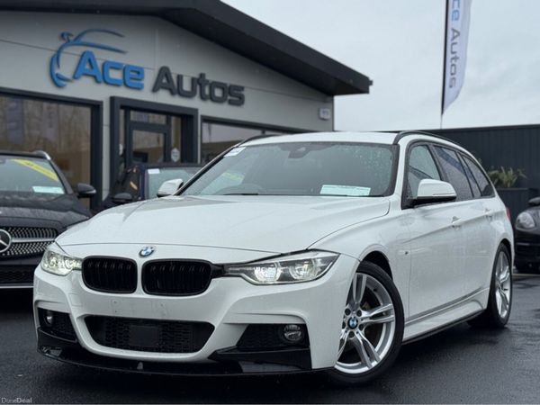 BMW 3-Series Estate, Diesel, 2017, White