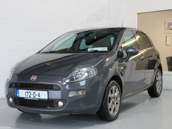 Fiat Punto Hatchback, Petrol, 2017, Grey