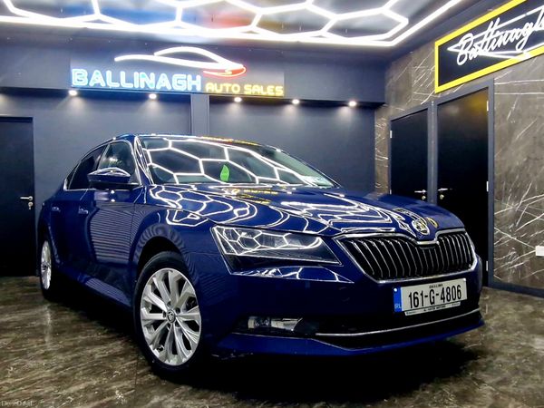 Skoda Superb Saloon, Diesel, 2016, Blue