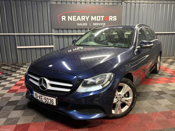 Mercedes-Benz C-Class Estate, Diesel, 2015, Blue