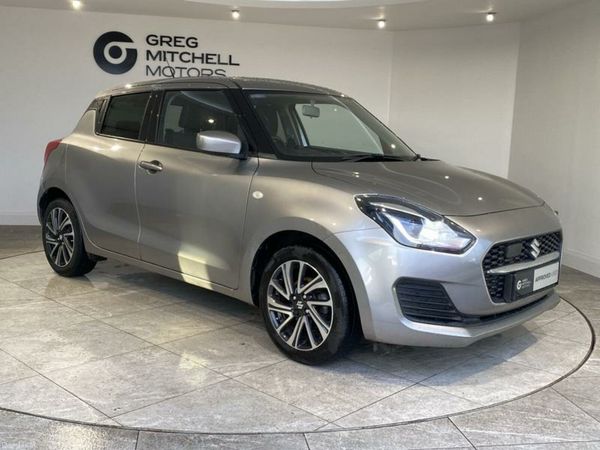 Suzuki Swift Hatchback, Petrol Hybrid, 2023, Silver