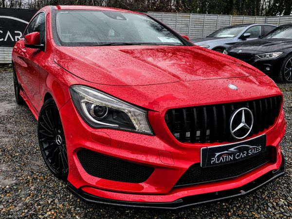 Mercedes-Benz CLA Saloon, Petrol, 2015, Red