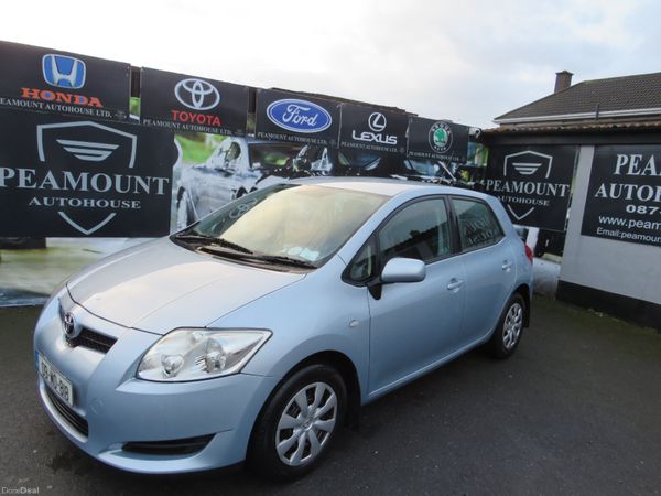 Toyota Auris Hatchback, Petrol, 2009, Blue