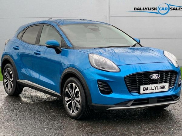 Ford Puma SUV, Petrol Hybrid, 2025, Blue