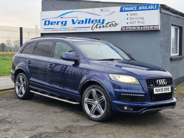 Audi Q7 SUV, Diesel, 2013, Blue