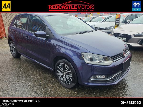 Volkswagen Polo Hatchback, Petrol, 2016, Purple