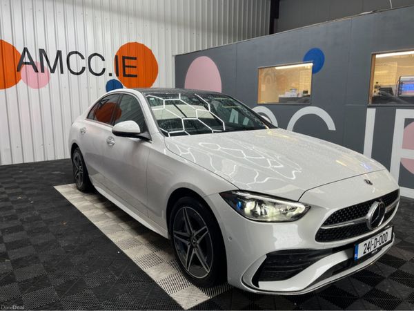 Mercedes-Benz C-Class Saloon, Petrol Plug-in Hybrid, 2024, White