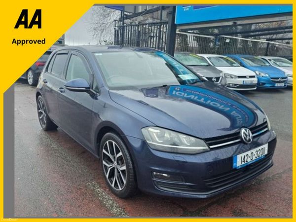 Volkswagen Golf Hatchback, Petrol, 2014, Blue