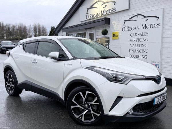 Toyota C-HR Hatchback, Petrol Hybrid, 2017, White