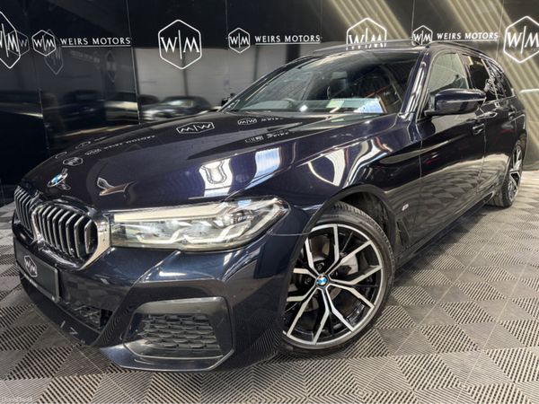 BMW 5-Series Estate, Diesel, 2021, Black