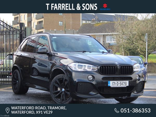 BMW X5 SUV, Petrol Plug-in Hybrid, 2017, Black