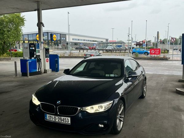 BMW 4-Series Saloon, Diesel, 2017, Blue