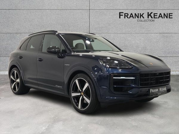 Porsche Cayenne SUV, Petrol Plug-in Hybrid, 2024, Blue