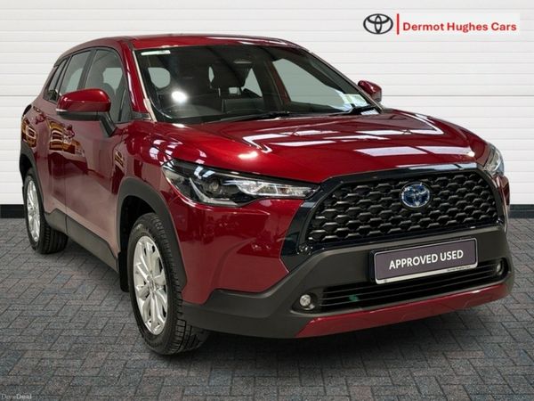 Toyota Corolla Cross SUV, Petrol Hybrid, 2024, Red
