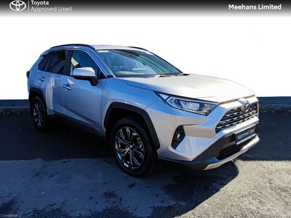 Toyota RAV4 SUV, Petrol Hybrid, 2020, Silver