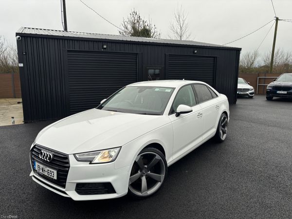 Audi A4 Saloon, Diesel, 2019, White