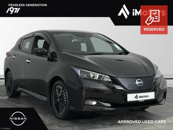 Nissan Leaf Hatchback, Electric, 2024, Black