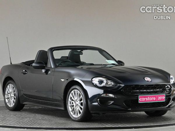 Fiat 124 Spider Convertible, Petrol, 2019, Black