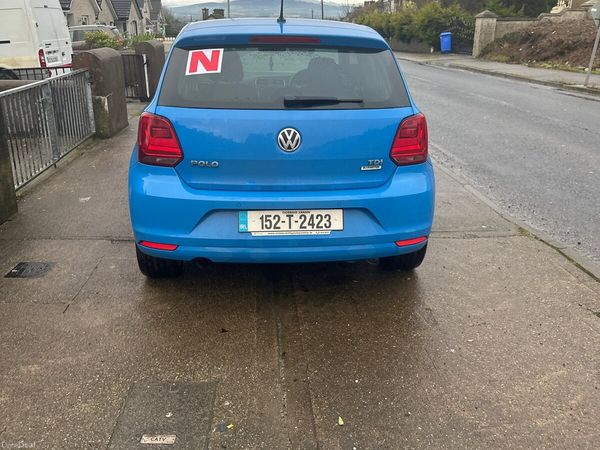 Volkswagen Polo Hatchback, Diesel, 2015, Blue