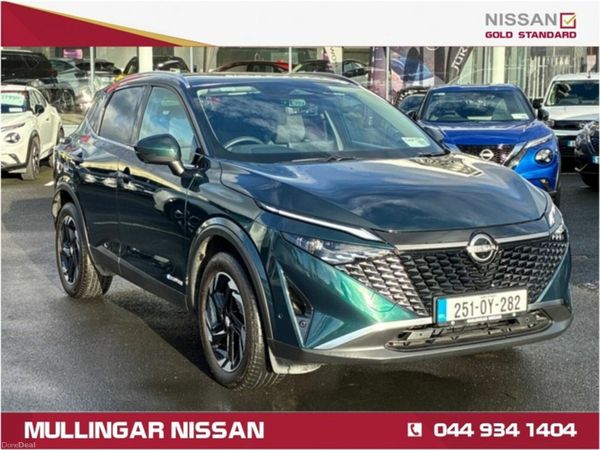 Nissan Qashqai MPV, Petrol Hybrid, 2025, Green