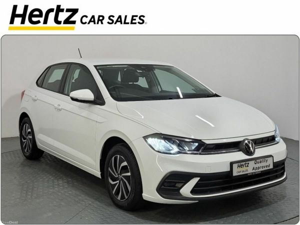 Volkswagen Polo Hatchback, Petrol, 2023, White