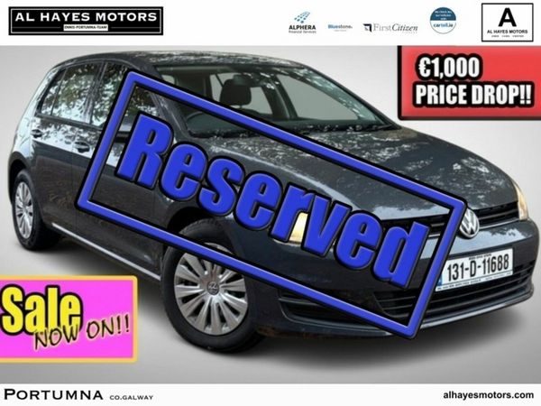 Volkswagen Golf Hatchback, Diesel, 2013, Grey