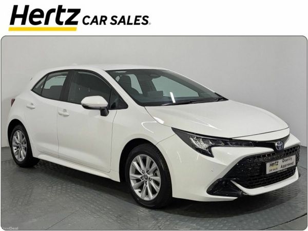 Toyota Corolla Hatchback, Petrol Hybrid, 2024, White