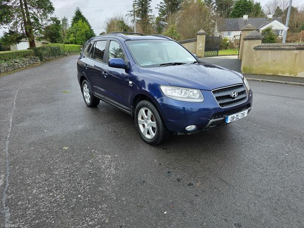 Hyundai Santa Fe SUV, Diesel, 2008, Blue